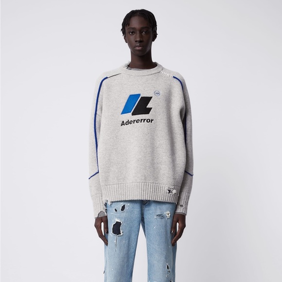 ADER ERROR x ZARA Oversized Wool Sweater - Picture 3 of 12